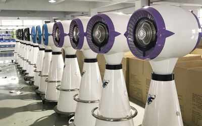 GUANGDONG AMX ELECTRIC APPLIANCES CO., LTD. factory production line